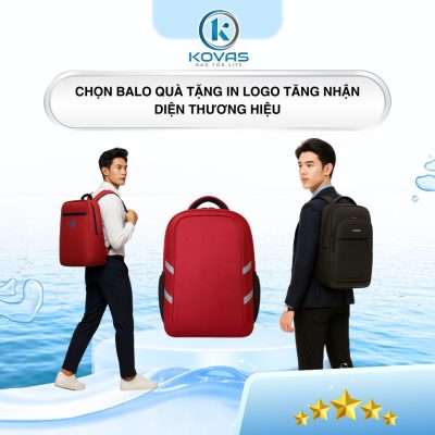 Giải pháp quà tặng 2025: Vì sao balo in logo chiếm ưu thế?