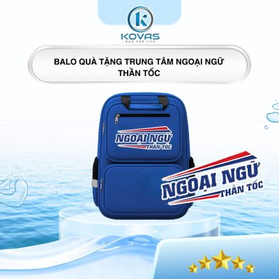 Balo quà tặng trung tâm ngoại ngữ Thần Tốc