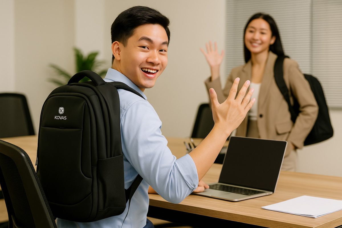 Phân biệt balo chất lượng và balo "fake" chỉ 1 mẹo đơn giản