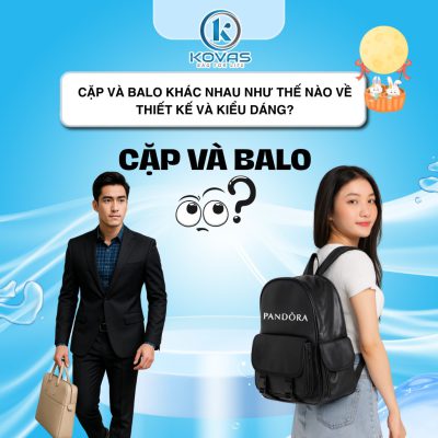 Phân biệt cặp và balo khác nhau như thế nào?