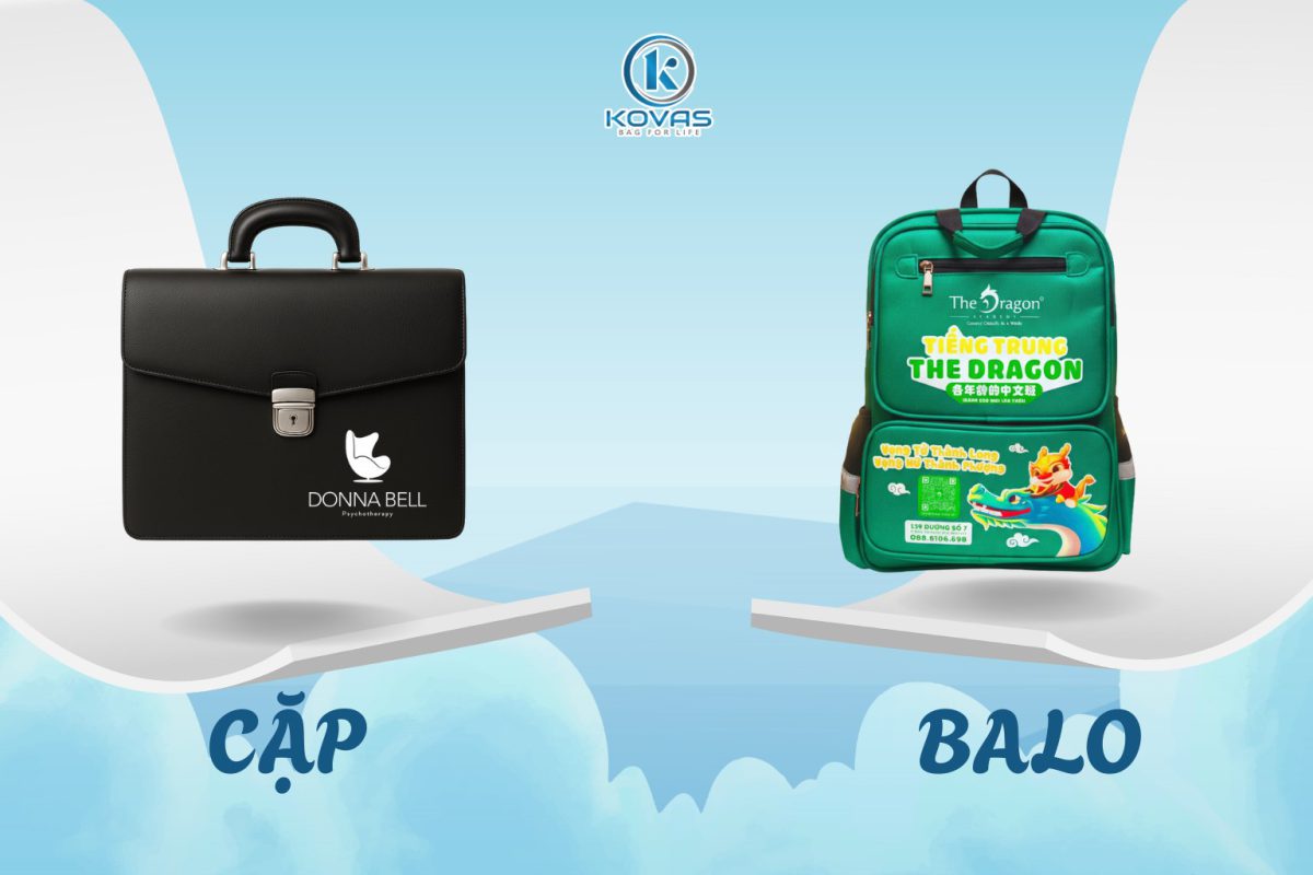 Phân biệt cặp và balo khác nhau như thế nào?