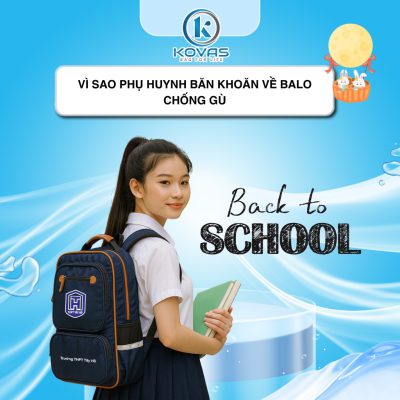 Vì sao phụ huynh băn khoăn về balo chống gù ở lứa tuổi cấp 2