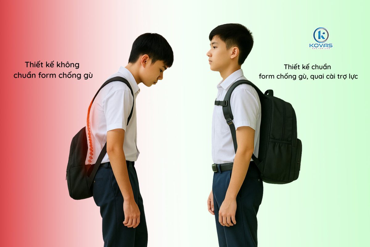 Vì sao phụ huynh băn khoăn về balo chống gù ở lứa tuổi cấp 2