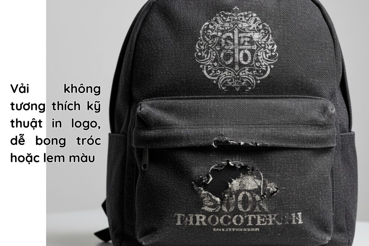 5 lỗi chọn vải sai khi đặt balo in logo theo yêu cầu