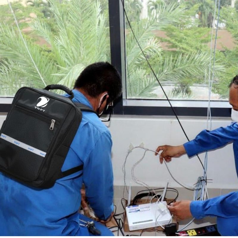 Balo in logo thương hiệu VNPT – Nhận diện tin cậy Việt Nam