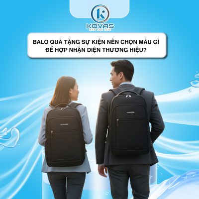Balo quà tặng sự kiện chọn màu gì hợp nhận diện thương hiệu