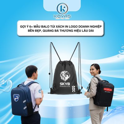 Gợi ý 6+ mẫu balo túi xách in logo doanh nghiệp