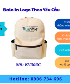 In Logo Balo Trung Tâm Tiếng Anh