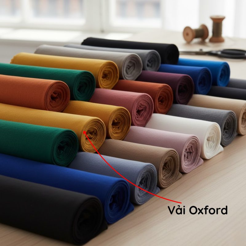 Vải Nylon khác gì Oxford khi dùng may balo học sinh?